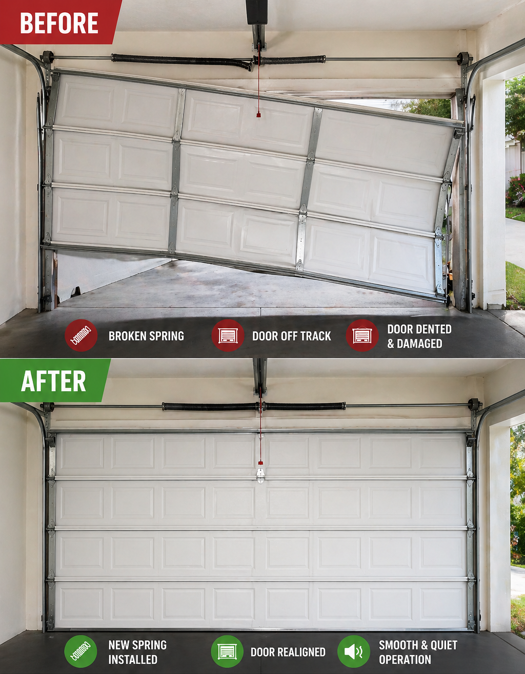 before after service